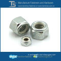 ANSI/ASME NE pattern steel hexagon nylon lock nut in stock